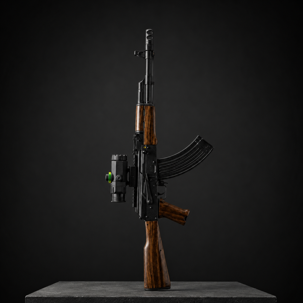 AK47 – Rechargeable Gel Blaster Gun, 5V Battery, Plastic & Nylon Construction, 14+