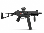 UMP-45 – Rechargeable Gel Blaster Gun, 5V Battery, Plastic & Nylon Construction, 14+