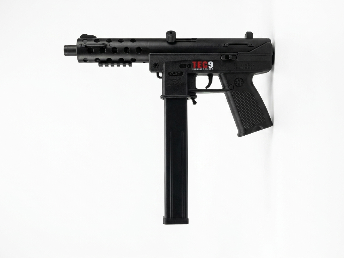 TEC9 – Rechargeable Gel Blaster Gun, 5V Battery, Plastic & Nylon Construction, 14+