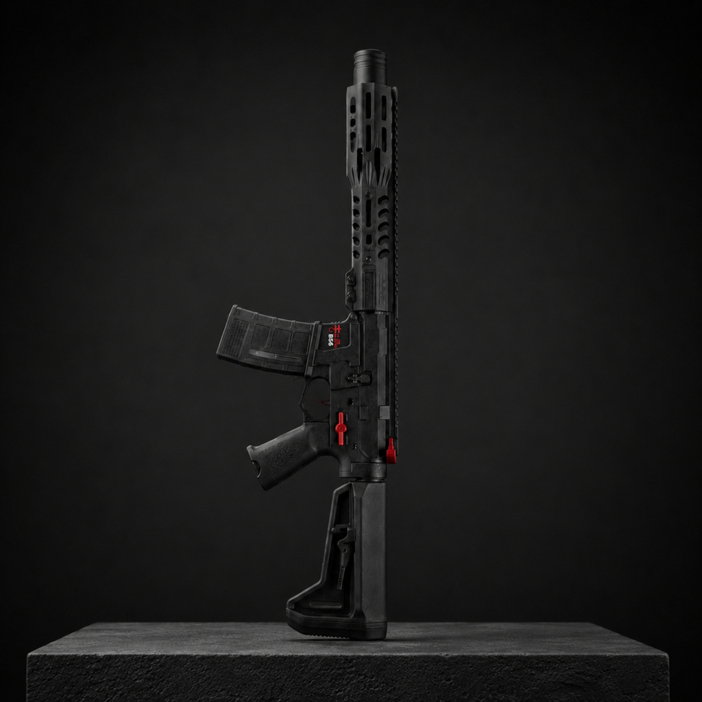 SLR – Rechargeable Gel Blaster Gun, 5V Battery, Plastic & Nylon Construction, 14+