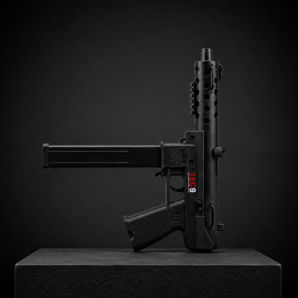 TEC9 – Rechargeable Gel Blaster Gun, 5V Battery, Plastic & Nylon Construction, 14+